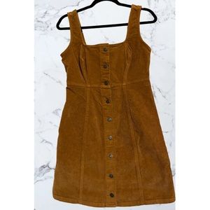 Corduroy Button-Down Dress , Size M, NWOT